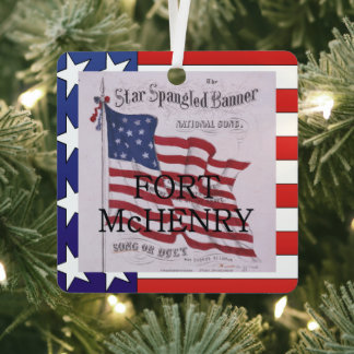 Ornamento Metalizado ABH Fort McHenry