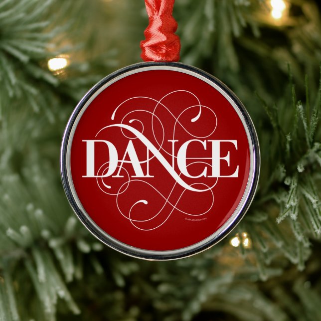 Ornamento Metalizado Dance Flourish (Árbol)