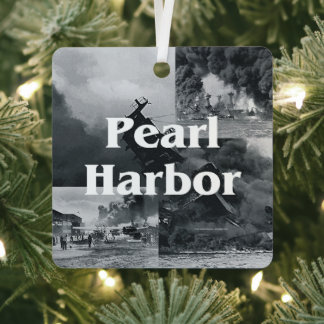 Ornamento Metalizado de ABH Pearl Harbor