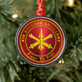 Ornamento Metalizado de artillería de defensa aére