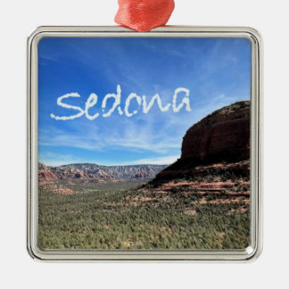 Ornamento Metalizado de Desert Sedona Arizona
