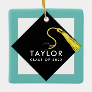 Ornamento Metalizado de Graduación Personalizada 2