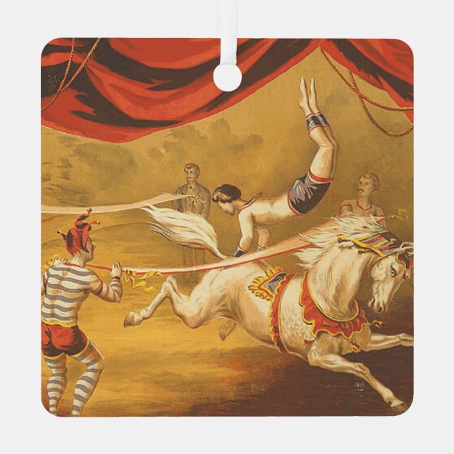 Ornamento Metalizado de la ley TEE Circus Act (Reverso )