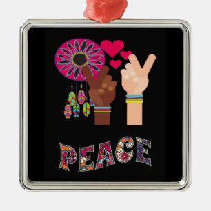 Ornamento Metalizado de la Paz