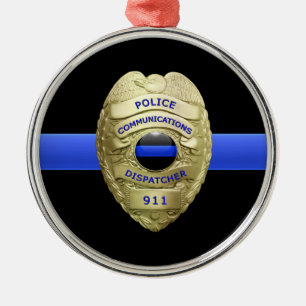 Ornamento Metalizado de la placa de Dispatcher de 