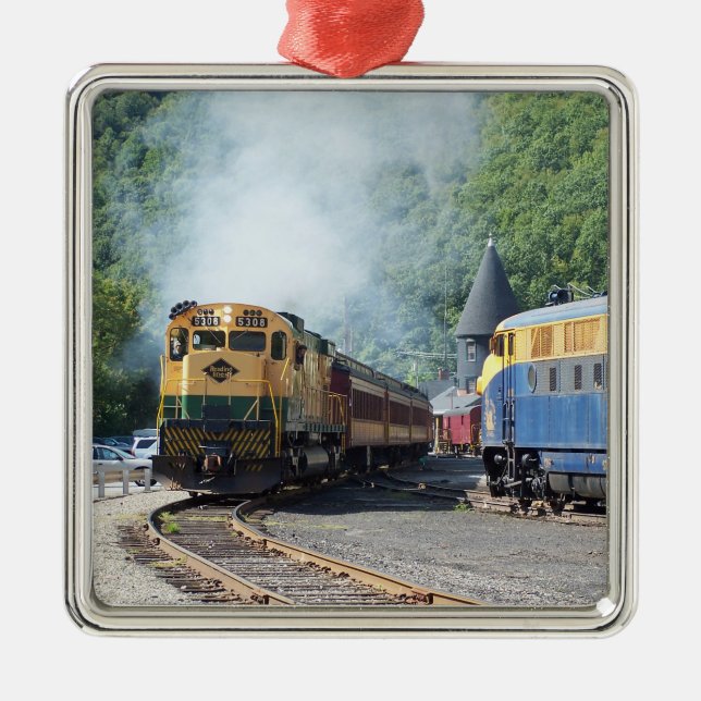 Ornamento metalizado de líneas de lectura ALCO C-6 (Frente)
