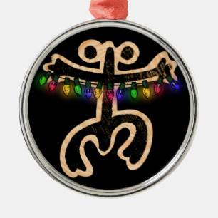 Ornamento Metalizado de Xmas Coqui Taino