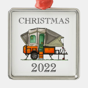 Ornamento Metalizado del Camper Up Opus Pop Up RV