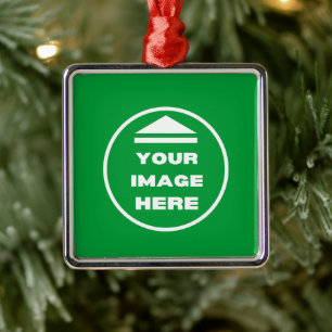 Ornamento metalizado - Personalizado - Añadir imag