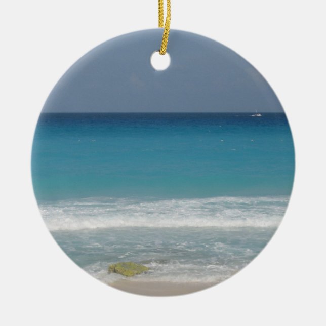 Ornamento mexicano de la playa (Frente)