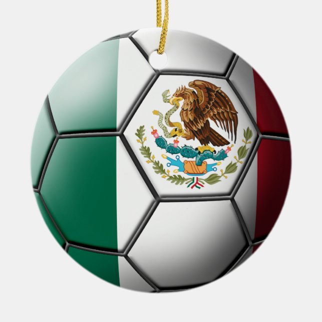 Ornamento mexicano del fútbol (Frente)