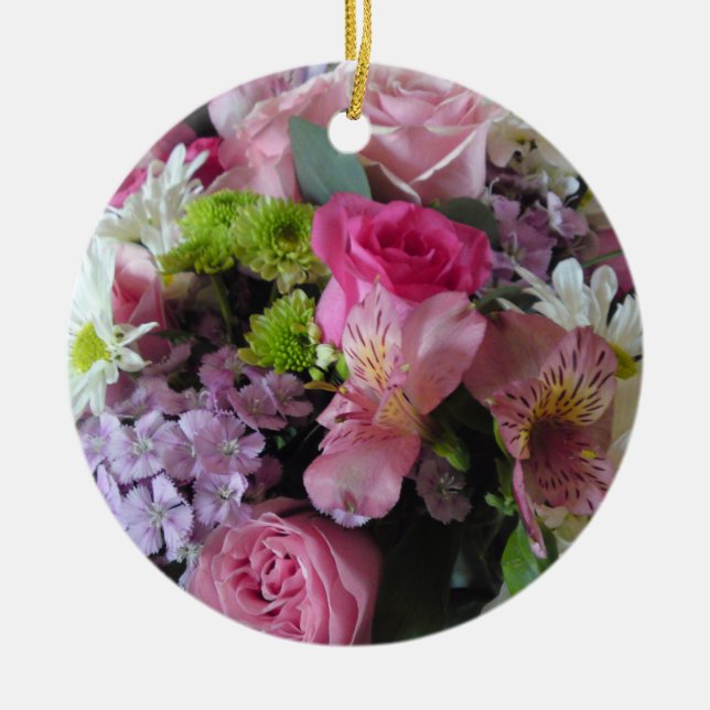 Ornamento mezclado de la flor (Frente)
