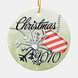 Ornamento militar anticuado del navidad