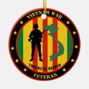 Ornamento militar del personalizado del veterano