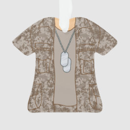 Ornamento militar personalizado del soldado del