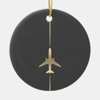 Ornamento minimalista de aviación