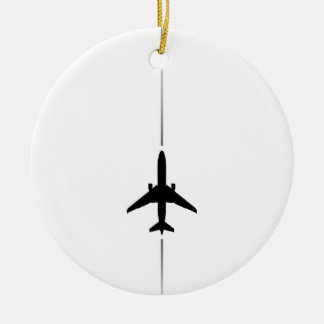 Ornamento minimalista de aviación
