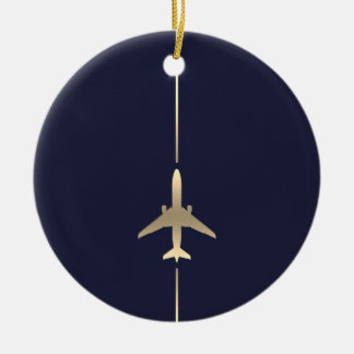 Ornamento minimalista de aviación