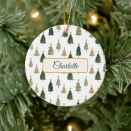 Ornamento Minimalista moderno personalizado de Nav