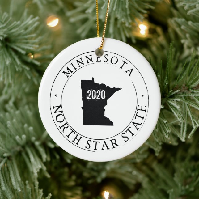 Ornamento Minnesota Personalizado (Árbol)