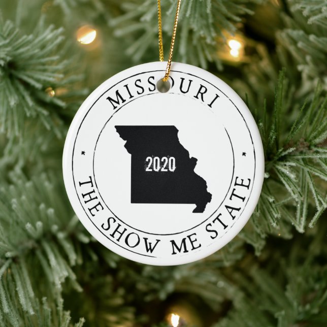 Ornamento Missouri personalizado (Árbol)