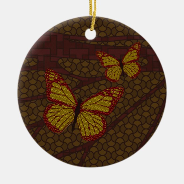 Ornamento monarca chino (Frente)