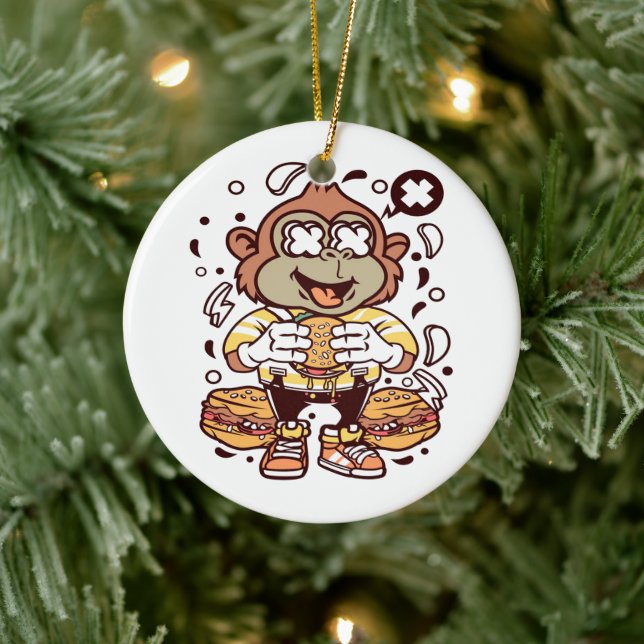 Ornamento mono colorido | Defensa doméstica (Árbol)