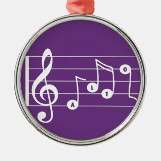 Ornamento musical de Alto Singer