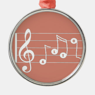 Ornamento musical de Alto Singer