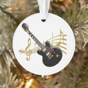 Ornamento musical de guitarra