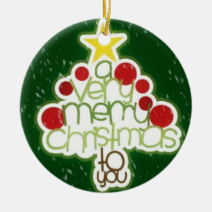 Ornamento muy feliz