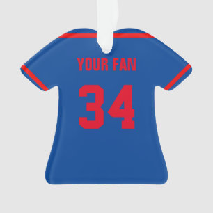 Ornamento nacional del jersey de béisbol de Nueva