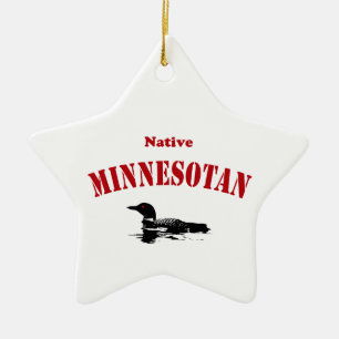 Ornamento nativo de Minnesotan
