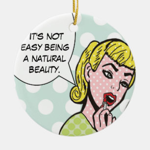 Ornamento natural del cómic de la belleza