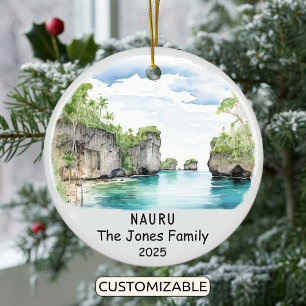 Ornamento Nauru personalizado, Oceanía