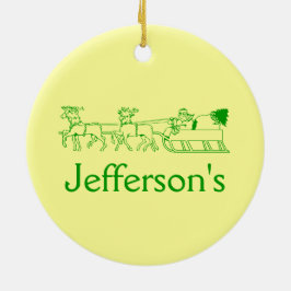 Ornamento - Navidades corean y duermen