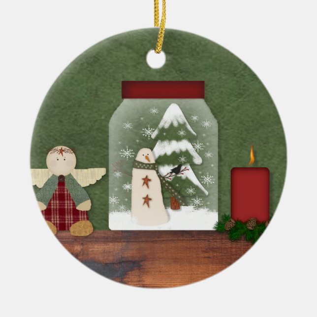 Ornamento navideño (Frente)