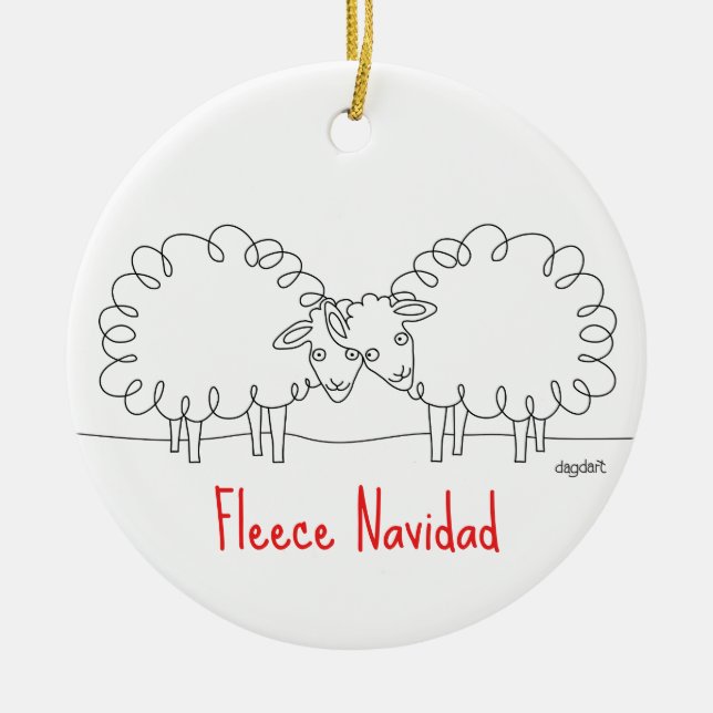 Ornamento navideño (Frente)