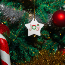 Ornamento navideño alegre