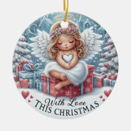 Ornamento navideño Ángel bebé, adorno navideño