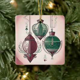 Ornamento navideño Art Deco