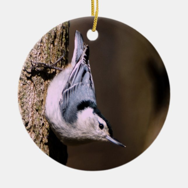 Ornamento navideño blanco (Frente)