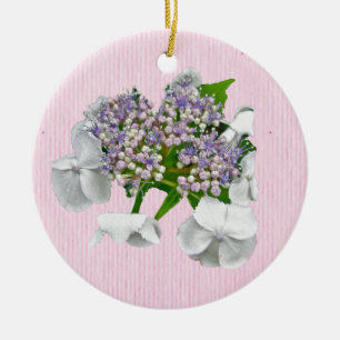 Ornamento navideño Blue Lace Hydrangea