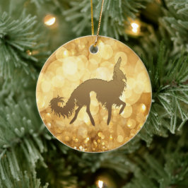 Ornamento navideño Borzoi
