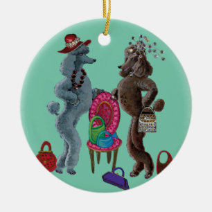 Ornamento navideño caprichoso