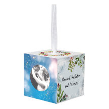 Ornamento navideño casado