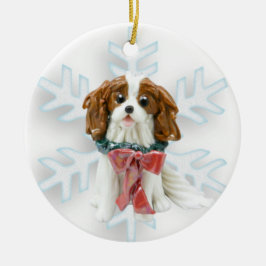 Ornamento navideño Cavalier King Charles Spaniel
