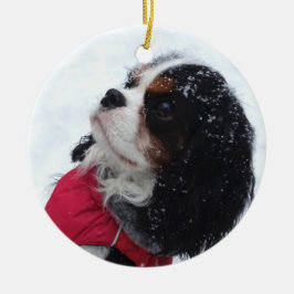 Ornamento navideño Cavalier King Charles Spaniel