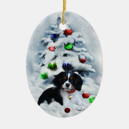 Ornamento navideño Cavalier King Charles Spaniel