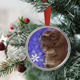Ornamento navideño Cavalier Spaniel, Ruby Cavalier